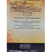 Professional's Insurance Regulatory and Development Authority Act, 1999 alongwith allied Rules & Regulations | IRDA